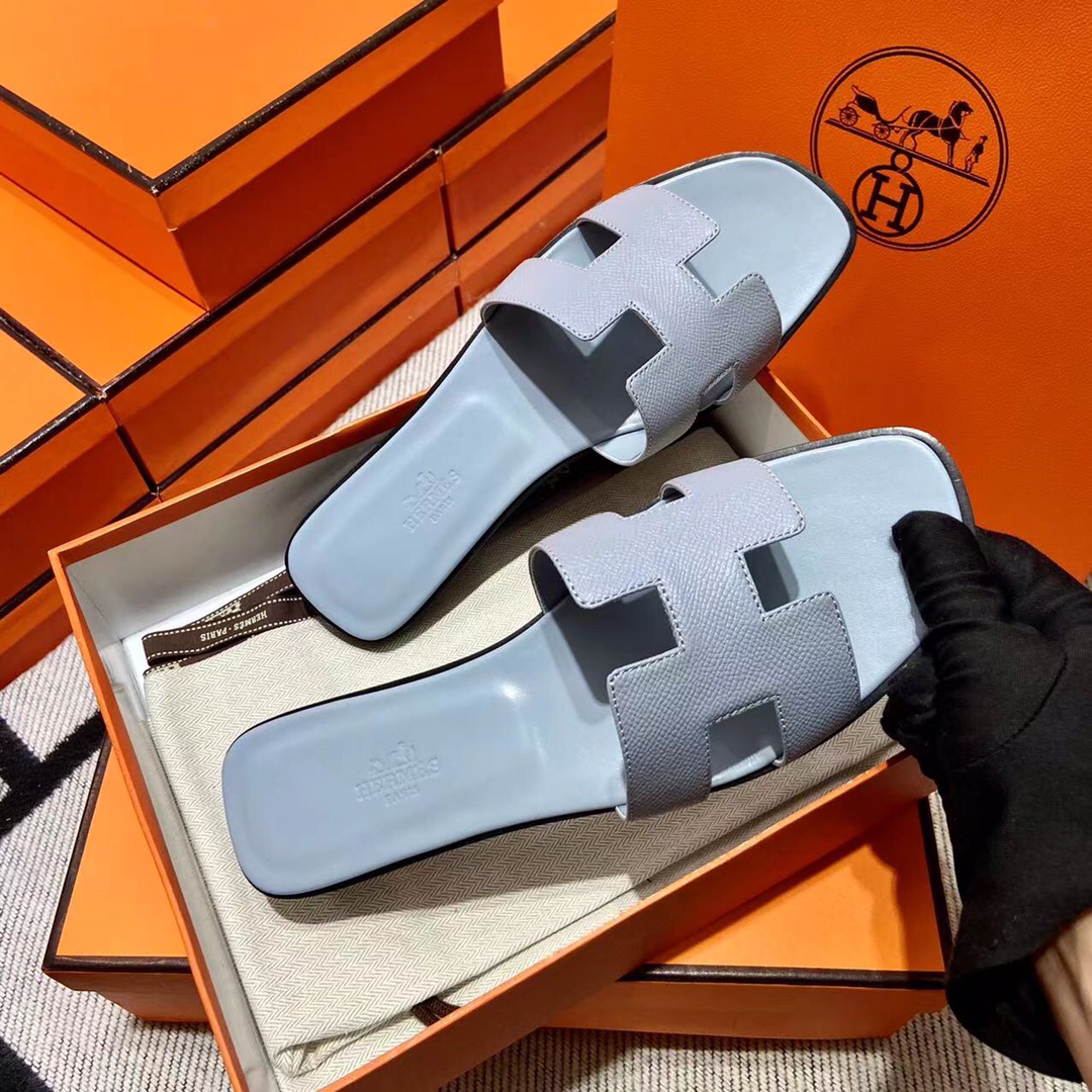 에르메스 올수공 오란 슬리퍼 샌들 앱송 18